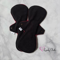 Burgundy Heavy Cloth Pad Set of 2