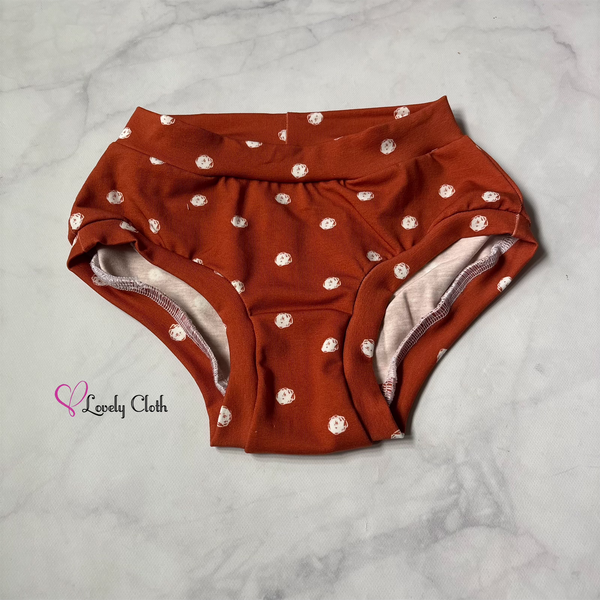 Cinnamon Dots Girls Panties