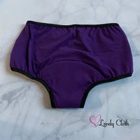 Purple Medium Boyshort Period Panties PLEASE VIEW SIZE CHART