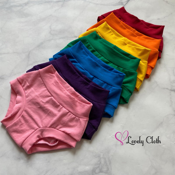Girls Rainbow Panty Pack (7) MADE TO ORDER